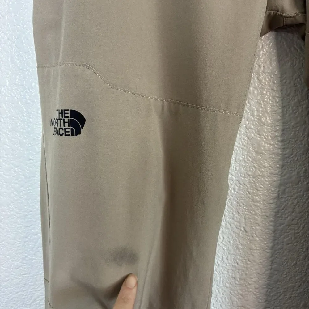 The North Face Pants Mens 30 Beige Khaki Stretch Hiking Elastic Waist Pockets